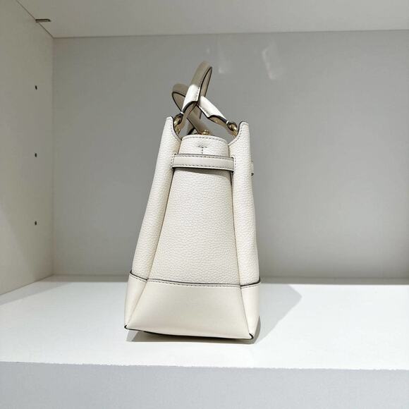 Michael Kors 35S3G6RS3T Reed Large Crossbody IN LT CREAM - Picture 4 of 6